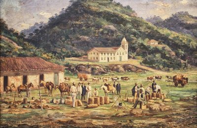 Rancho Grande dos Tropeiros by Benedito Calixto